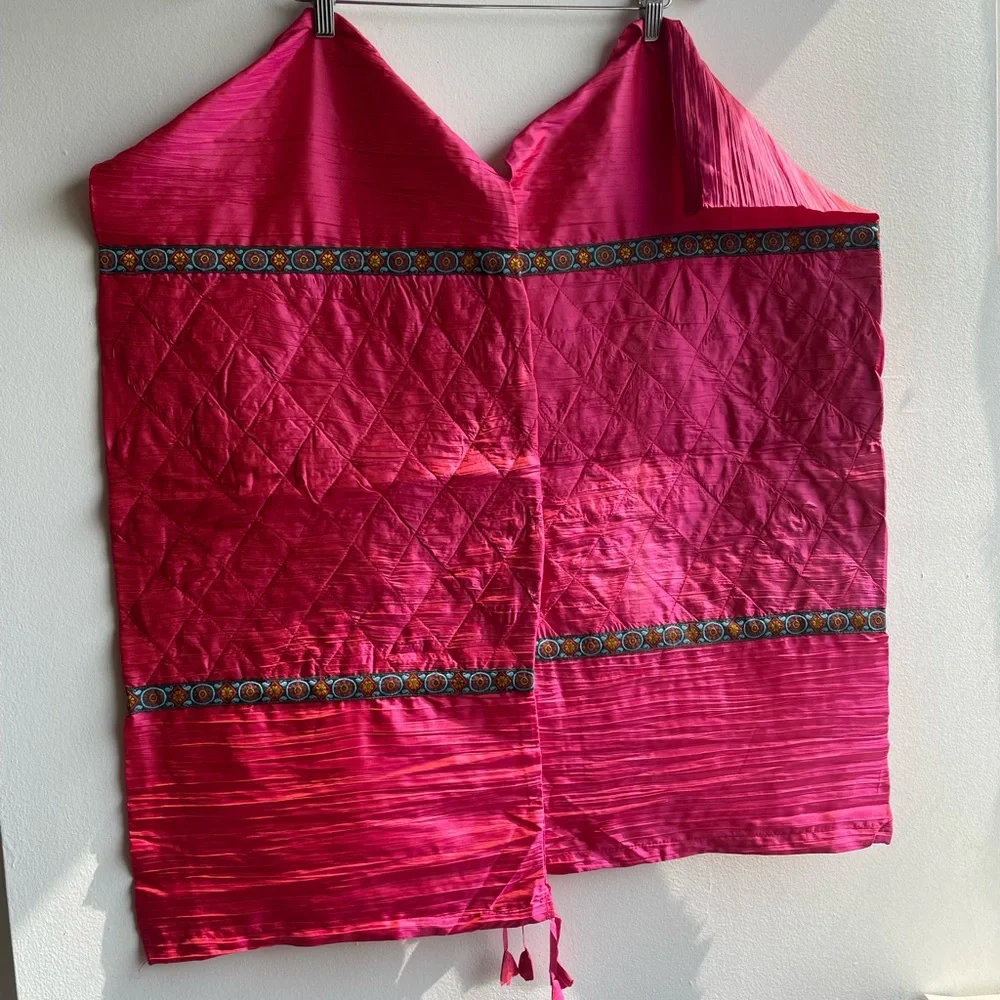 Bolster covers - Fuchsia and Orange - Stunning